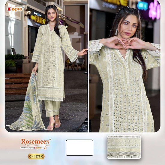 Fepic Rosemeen C-1977 Cotton Pakistani Suit