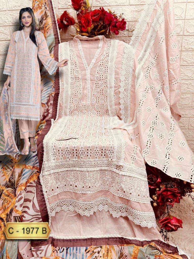 Fepic Rosemeen C-1977 Cotton Pakistani Suit