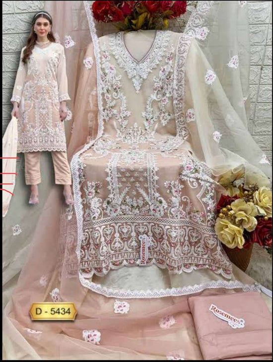 FEPIC Rosemeen C-5434 Organza Pakistani Suit - Amrah Wholesale