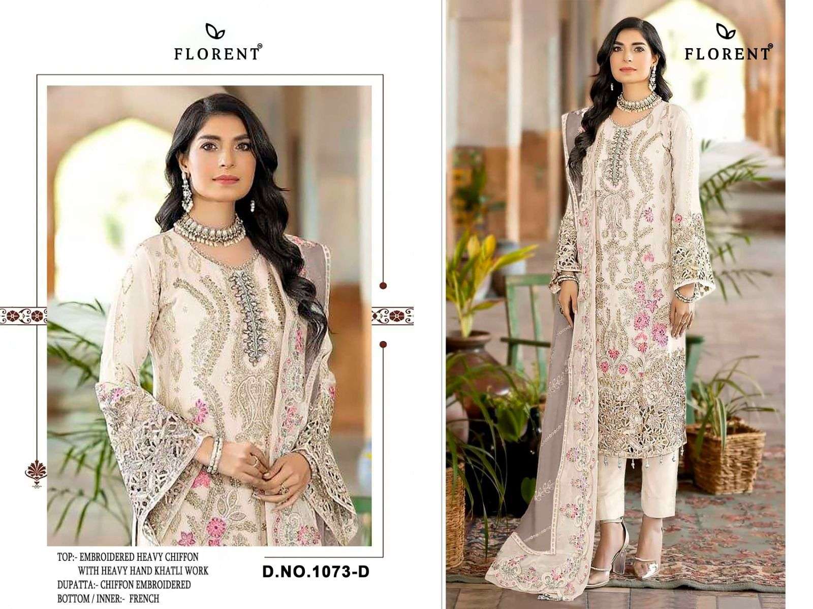 FLORENT 1073 A TO D Series Pakistani Suit Wholesale Catalogue - Amrah Wholesale