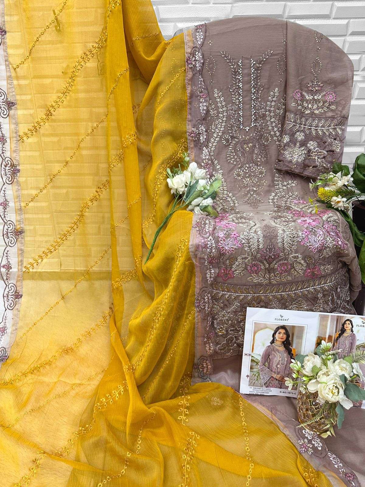 FLORENT 1073 A TO D Series Pakistani Suit Wholesale Catalogue - Amrah Wholesale