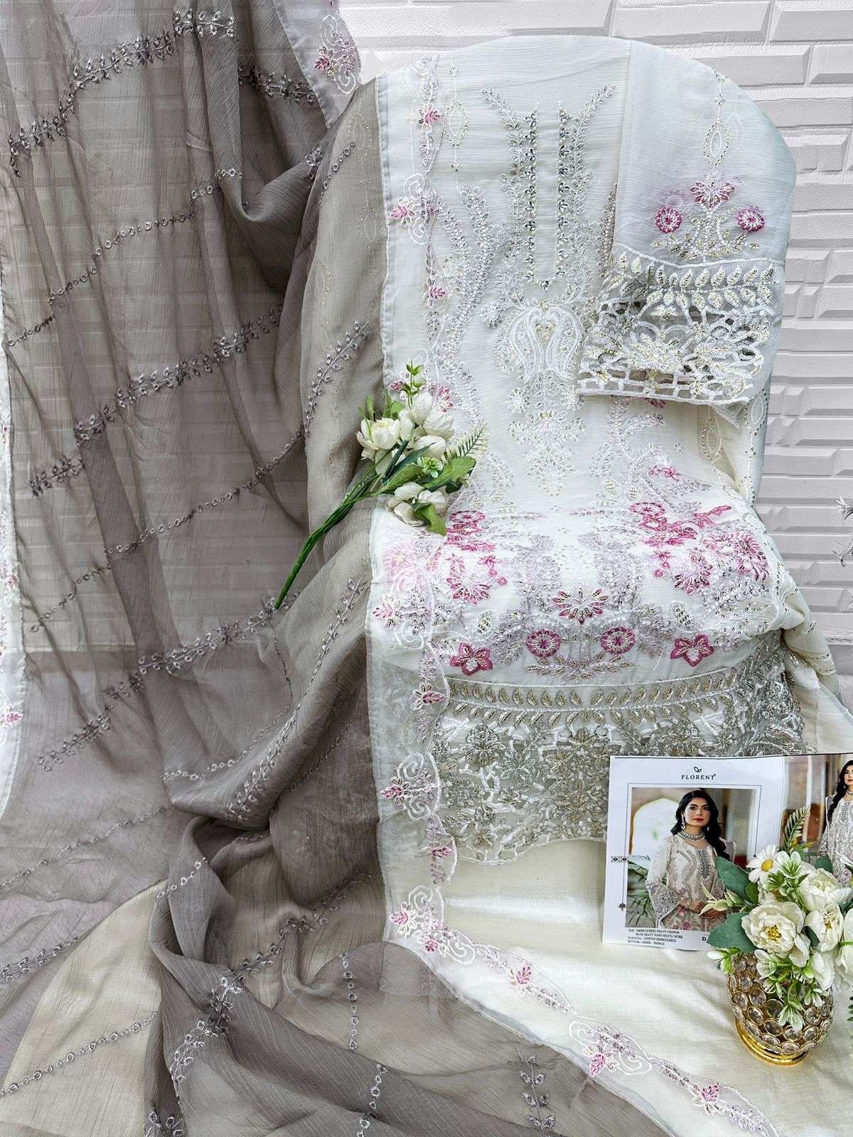 FLORENT 1073 A TO D Series Pakistani Suit Wholesale Catalogue - Amrah Wholesale