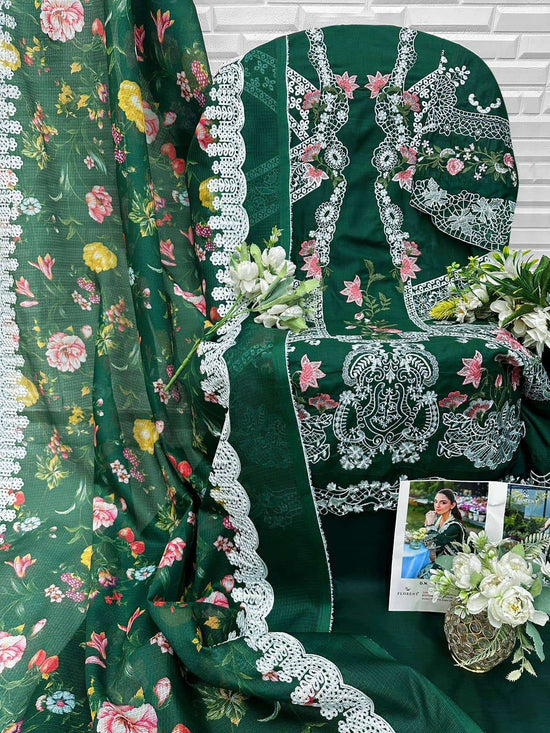 FLORENT 1074 Cambric Cotton Printed Pakistani Suit - Amrah Wholesale