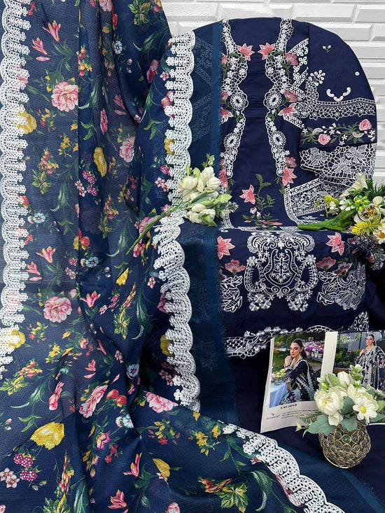 FLORENT 1074 Cambric Cotton Printed Pakistani Suit - Amrah Wholesale