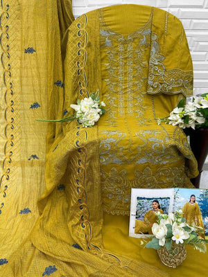 Florent 1075 Cambric Cotton Pakistani Suit Set
