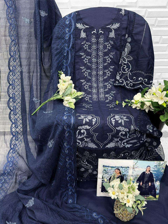 Florent 1075 Cambric Cotton Pakistani Suit Set