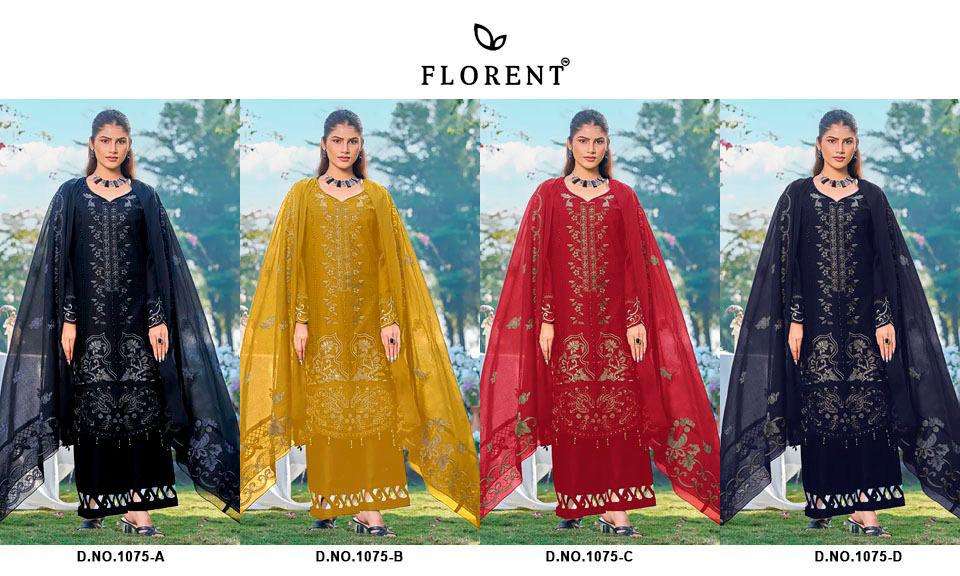 Florent 1075 Cambric Cotton Pakistani Suit Set