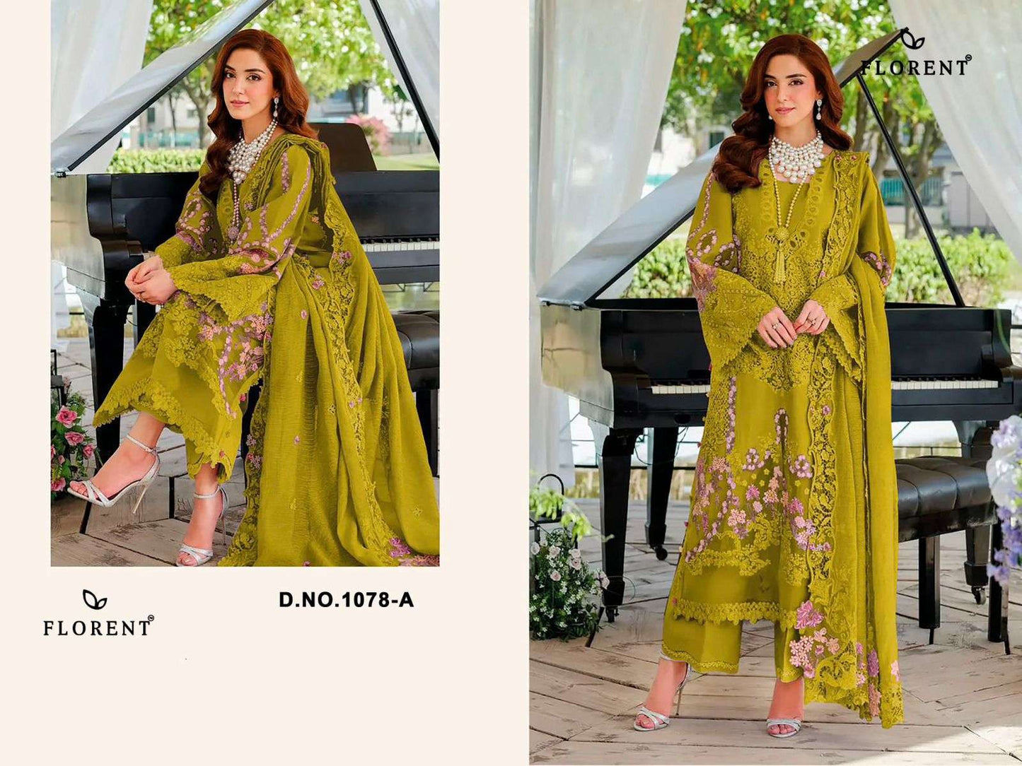 Florent 1078 Cambric Cotton Pakistani Suit
