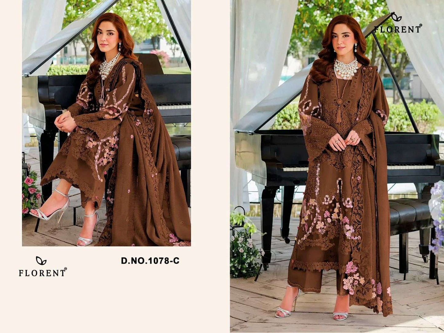 Florent 1078 Cambric Cotton Pakistani Suit