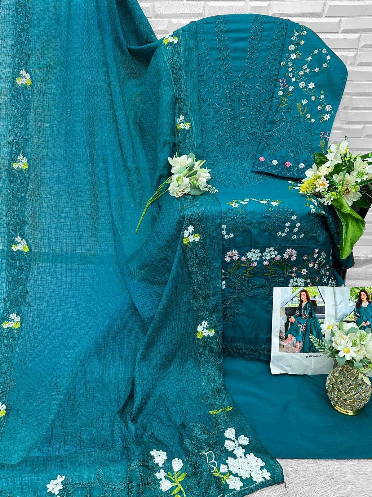 Florent 1078 Cambric Cotton Pakistani Suit