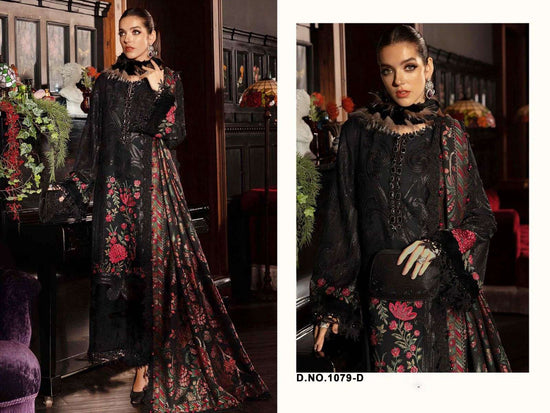 Florent 1079 Cambric Cotton Embroidered Pakistani Suit