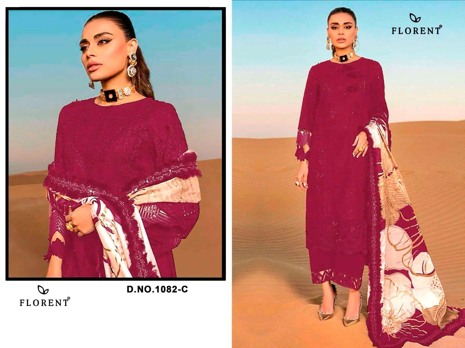 Florent 1082 Rayon Cotton Pakistani Suit
