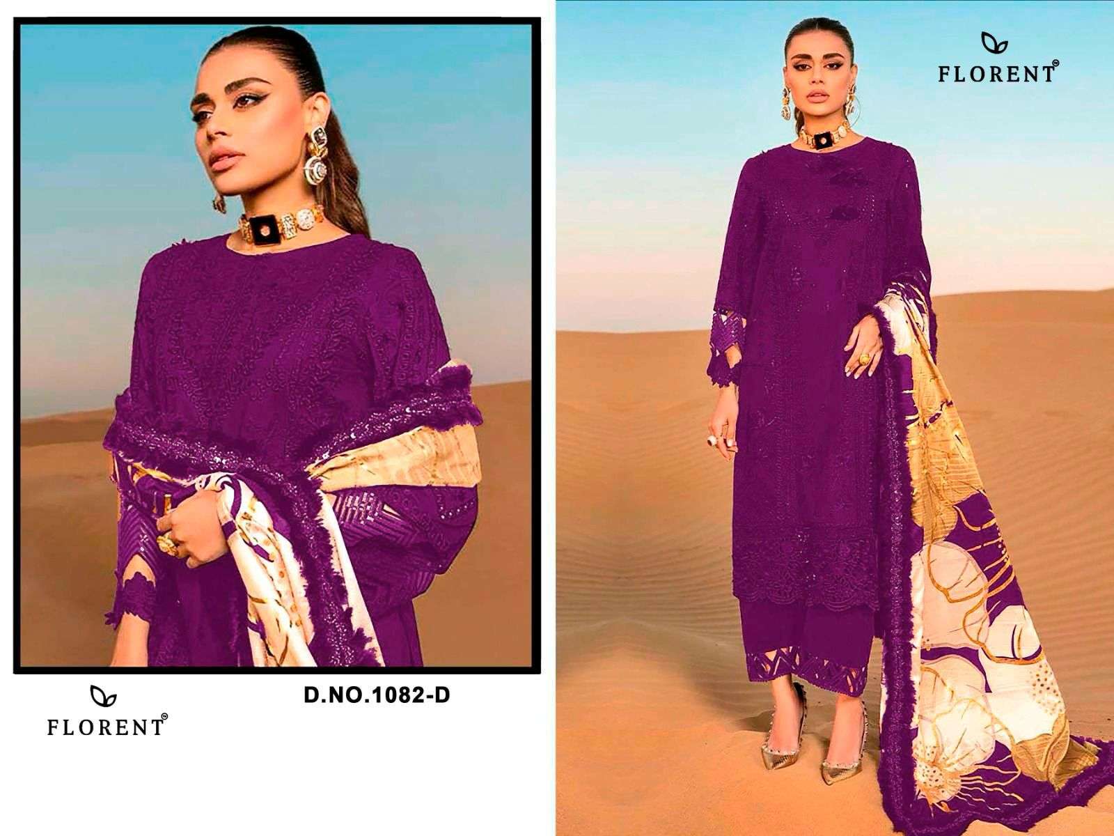 Florent 1082 Rayon Cotton Pakistani Suit