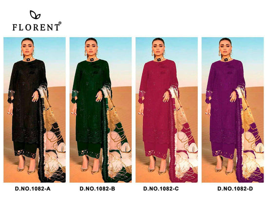 Florent 1082 Rayon Cotton Pakistani Suit