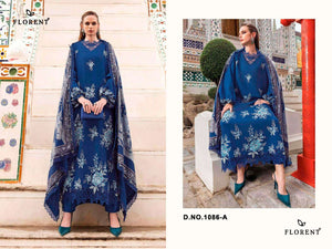 FLORENT 1086 Rayon Cotton Pakistani Suit
