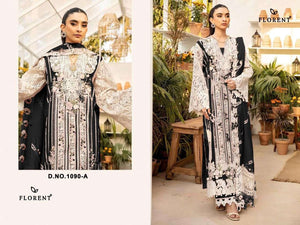 FLORENT 1090 Cambric Cotton Pakistani Suit - Amrah Wholesale