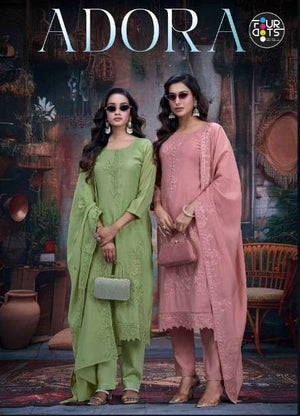 Fourdots Adora Dress Material Wholesale Catalogue - Amrah Wholesale