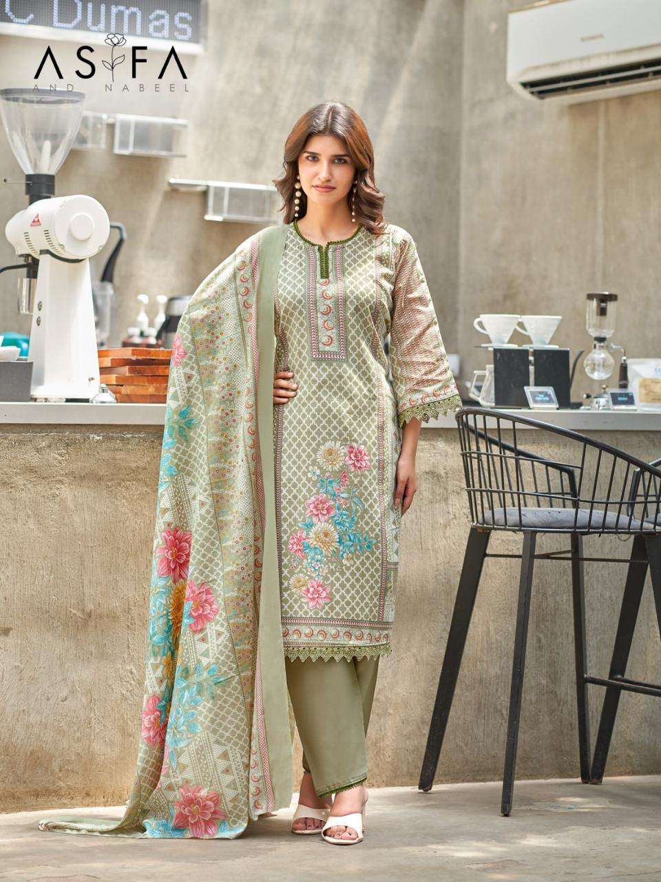 Ganesha Asifa And Nabeel Vol 3 Cotton Printed Salwar Suit Set - Amrah Wholesale