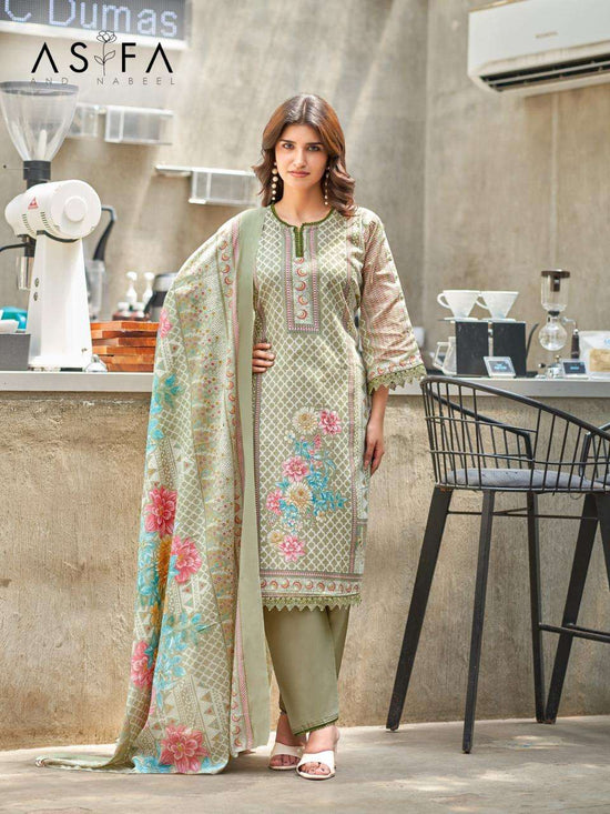 Ganesha Asifa And Nabeel Vol 3 Cotton Printed Salwar Suit Set - Amrah Wholesale