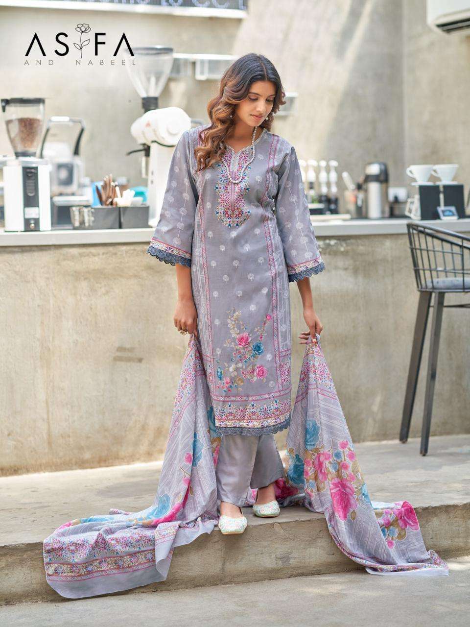 Ganesha Asifa And Nabeel Vol 3 Cotton Printed Salwar Suit Set - Amrah Wholesale