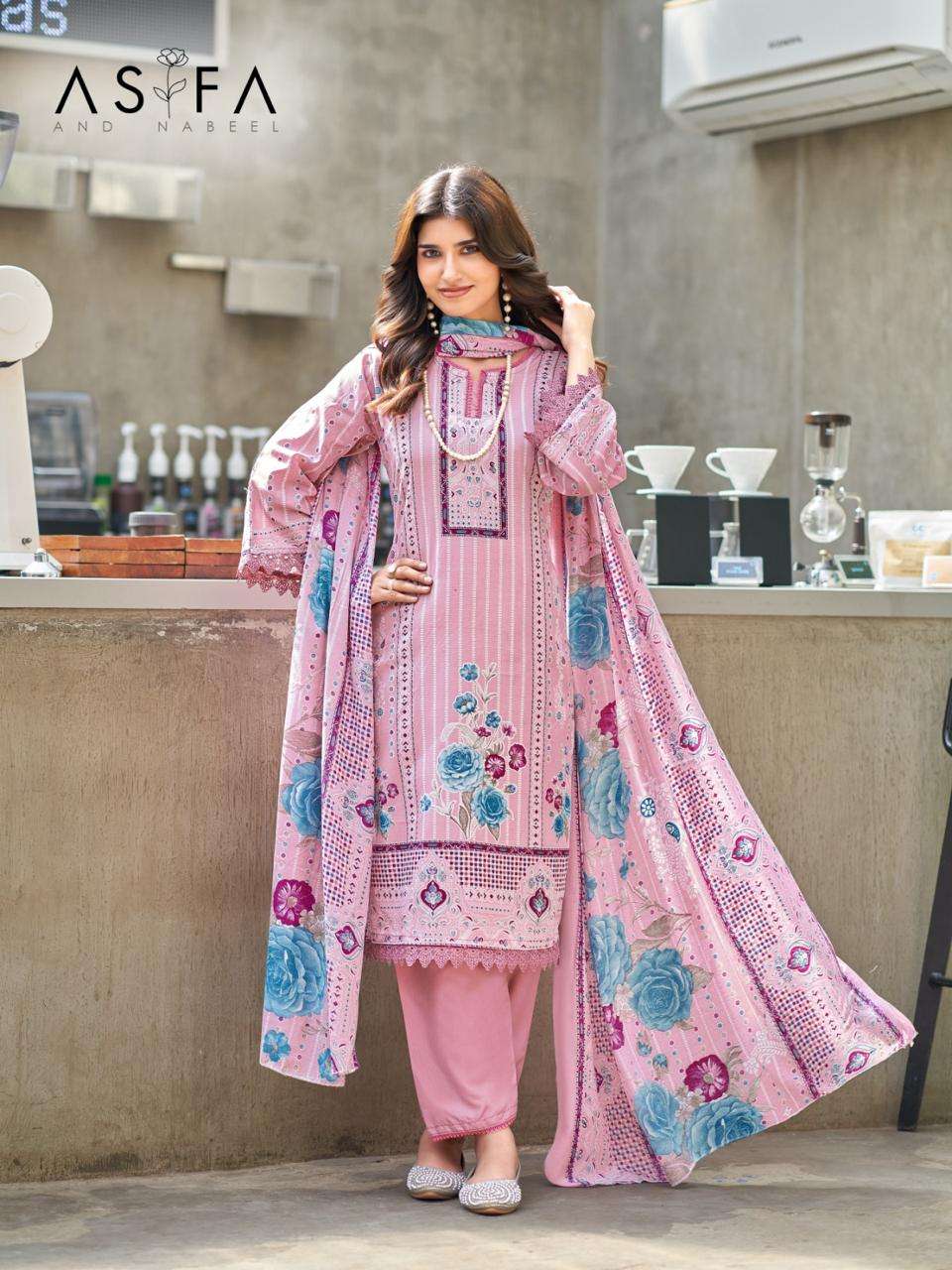 Ganesha Asifa And Nabeel Vol 3 Cotton Printed Salwar Suit Set - Amrah Wholesale
