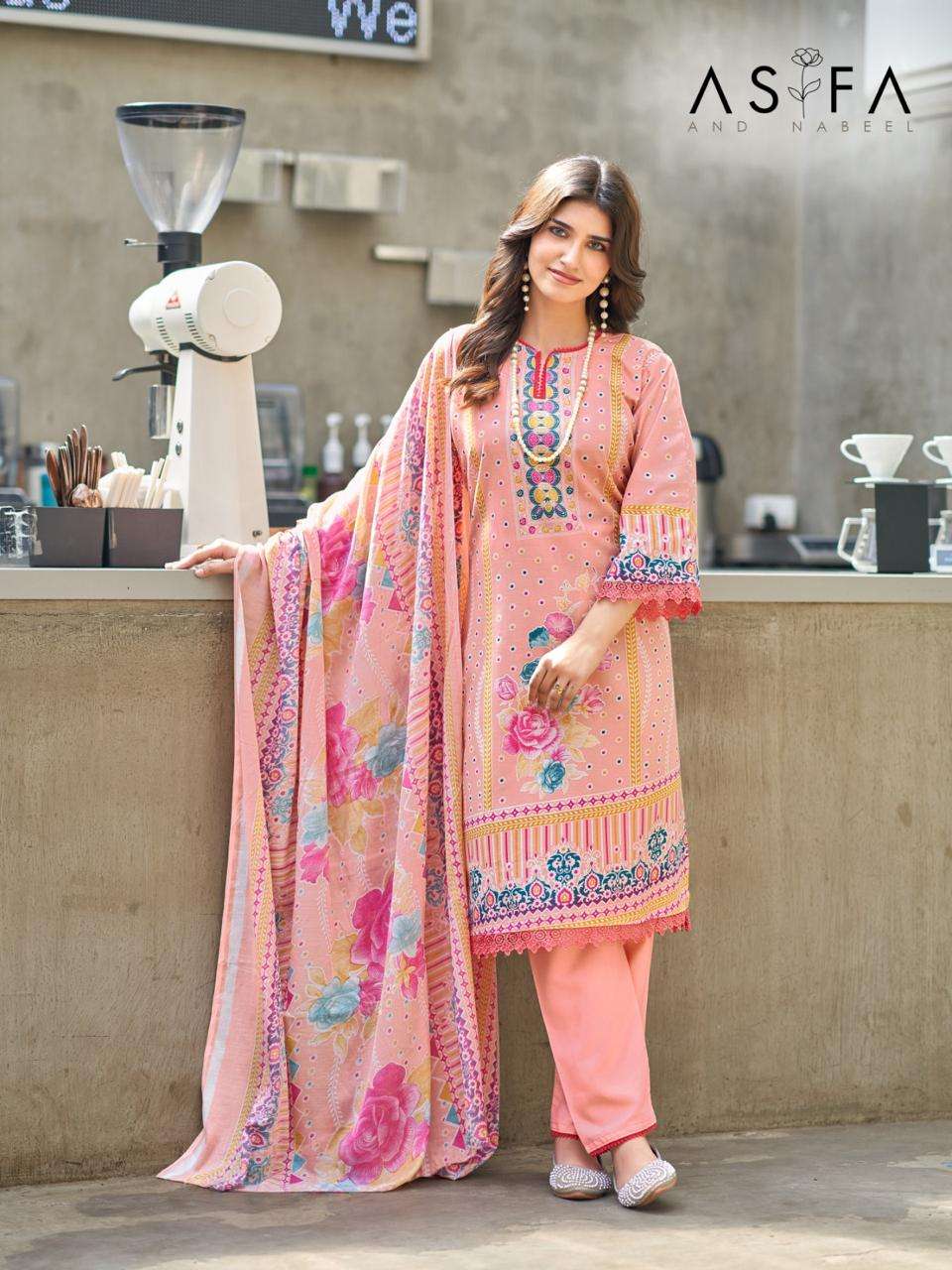 Ganesha Asifa And Nabeel Vol 3 Cotton Printed Salwar Suit Set - Amrah Wholesale