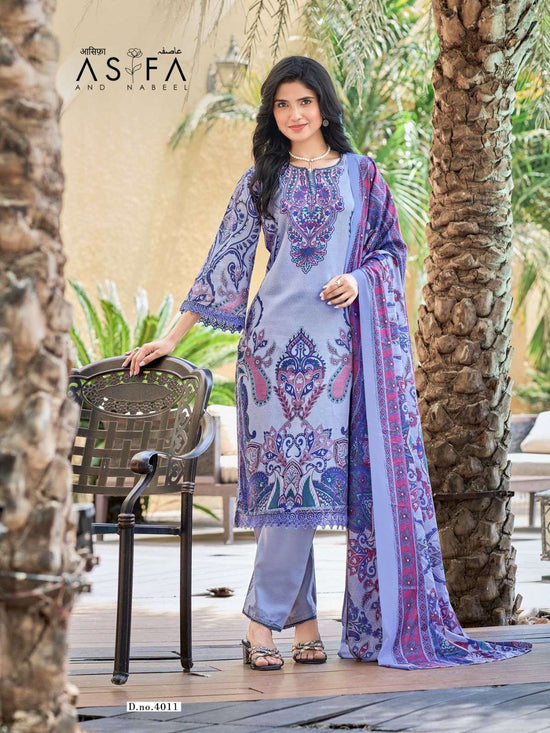 Ganesha Asifa And Nabeel Vol-4 Cotton Pakistani Suit