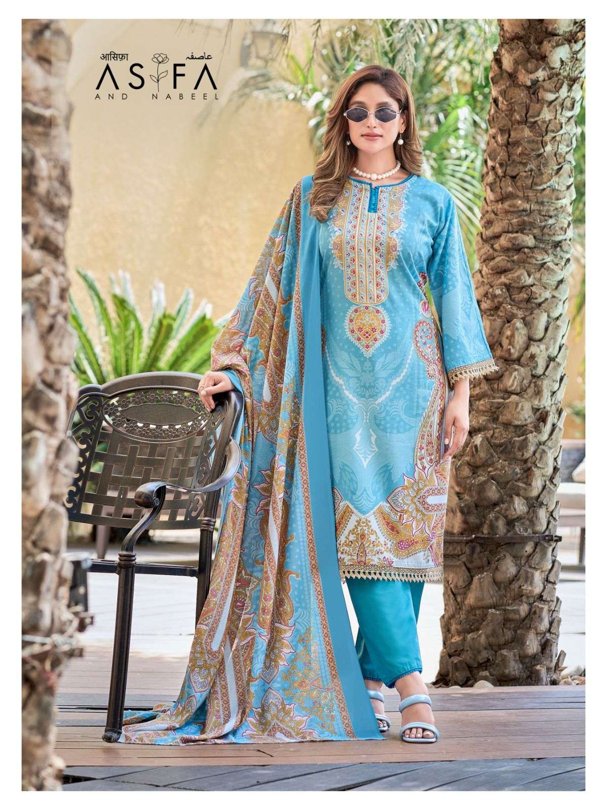 Ganesha Asifa And Nabeel Vol-4 Cotton Pakistani Suit