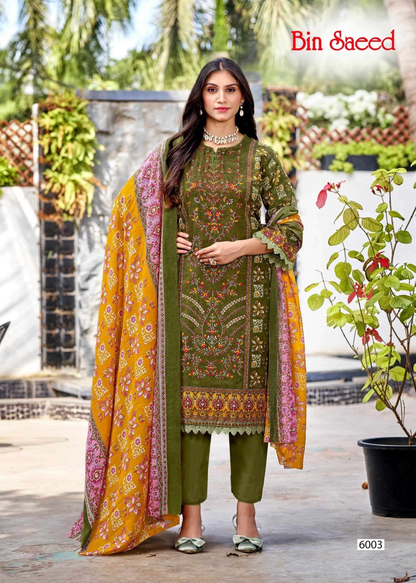 Ganesha Bin Saeed Vol - 06 Cotton Printed Dress Material - Amrah Wholesale