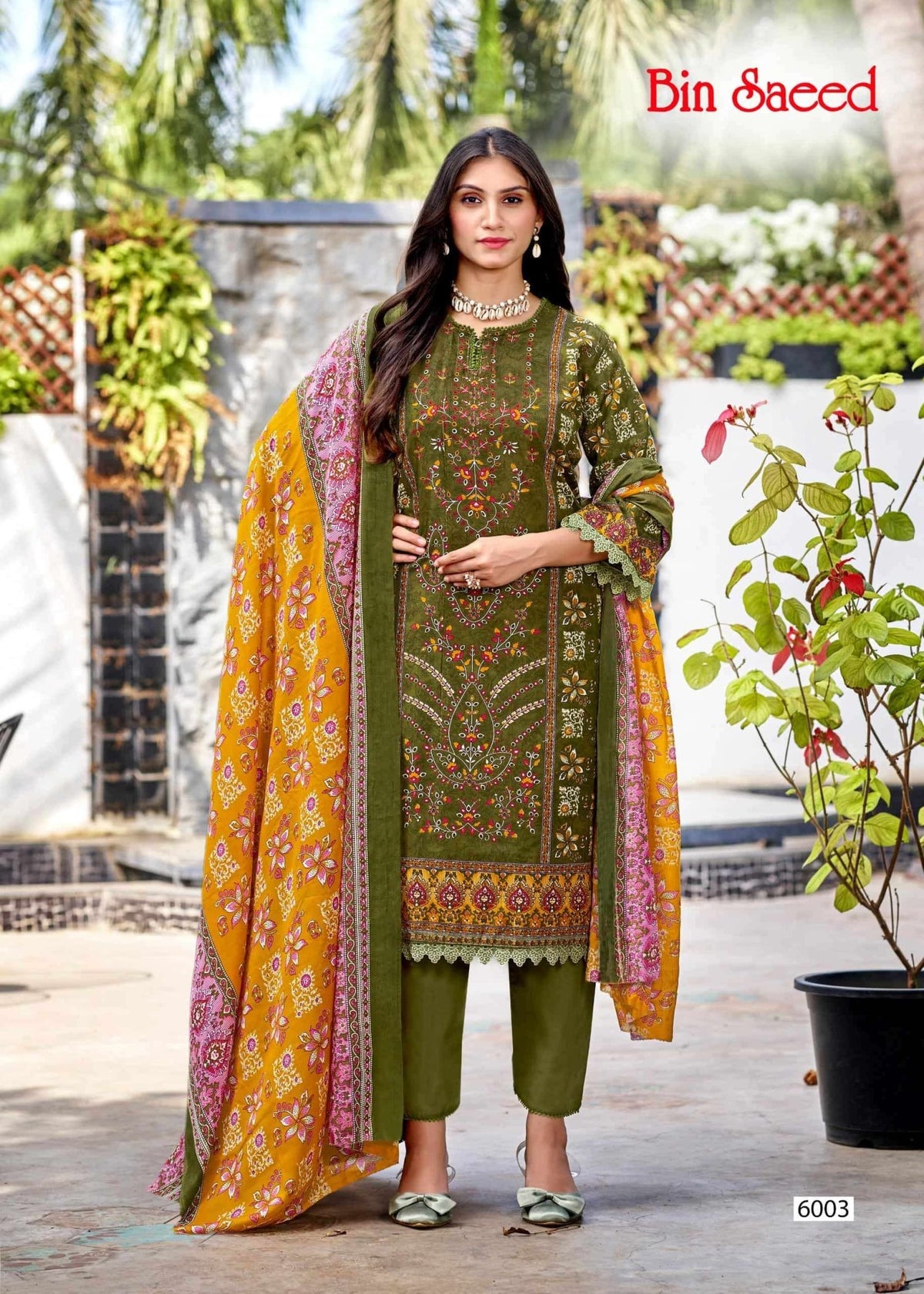 Ganesha Bin Saeed Vol - 06 Cotton Printed Dress Material - Amrah Wholesale