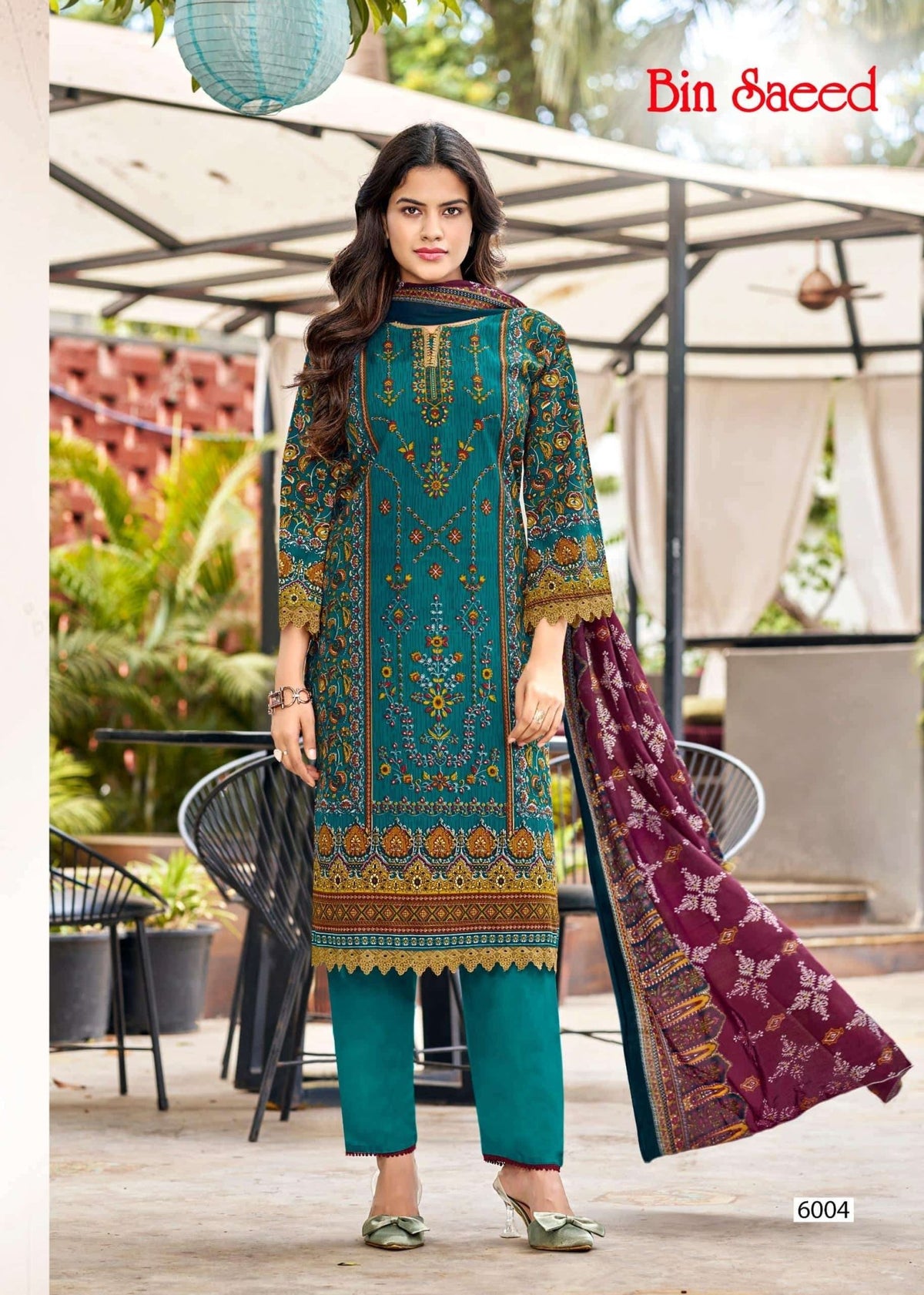 Ganesha Bin Saeed Vol - 06 Cotton Printed Dress Material - Amrah Wholesale