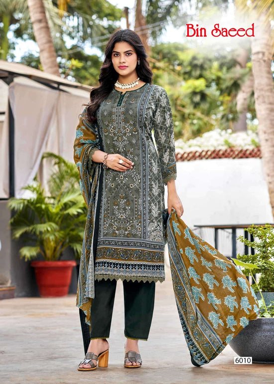 Ganesha Bin Saeed Vol - 06 Cotton Printed Dress Material - Amrah Wholesale