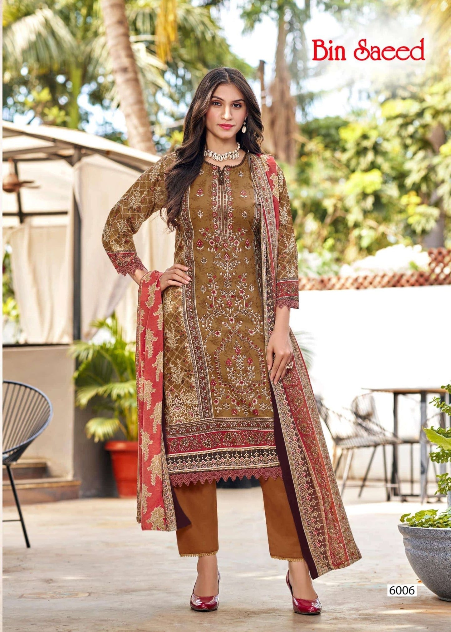 Ganesha Bin Saeed Vol - 06 Cotton Printed Dress Material - Amrah Wholesale