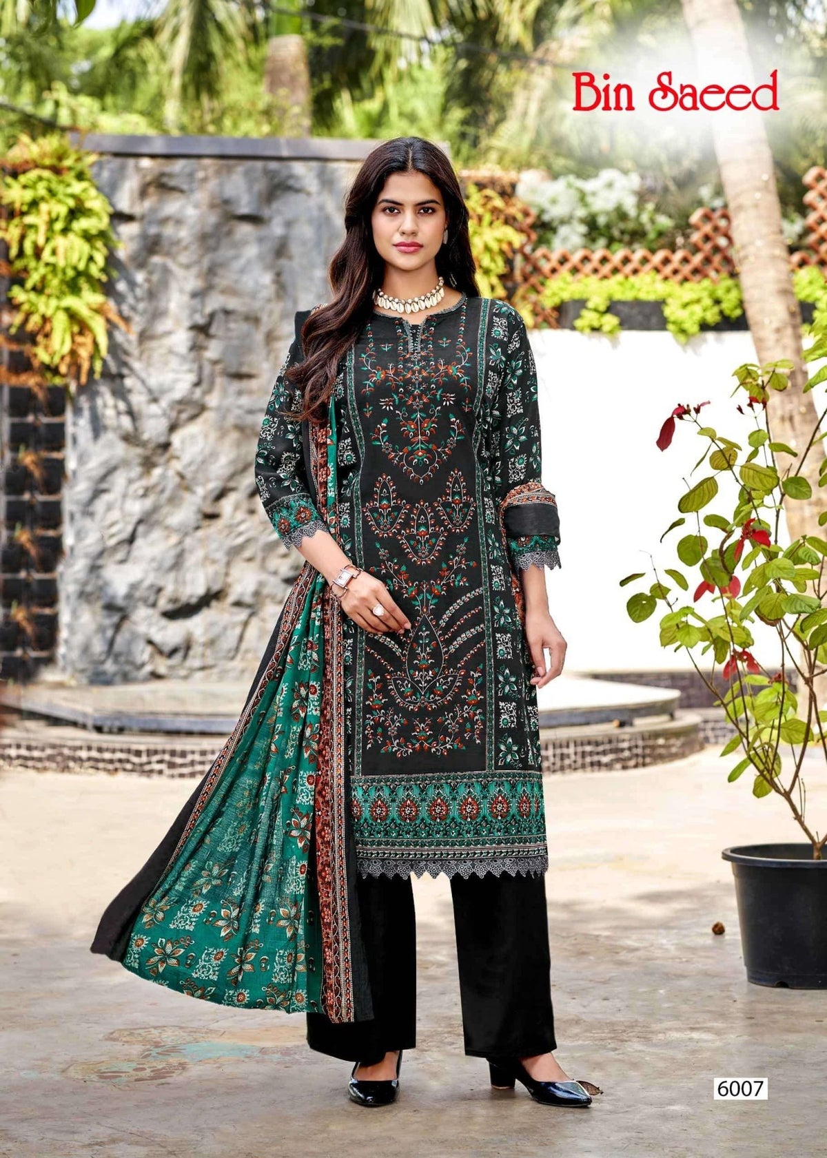 Ganesha Bin Saeed Vol - 06 Cotton Printed Dress Material - Amrah Wholesale