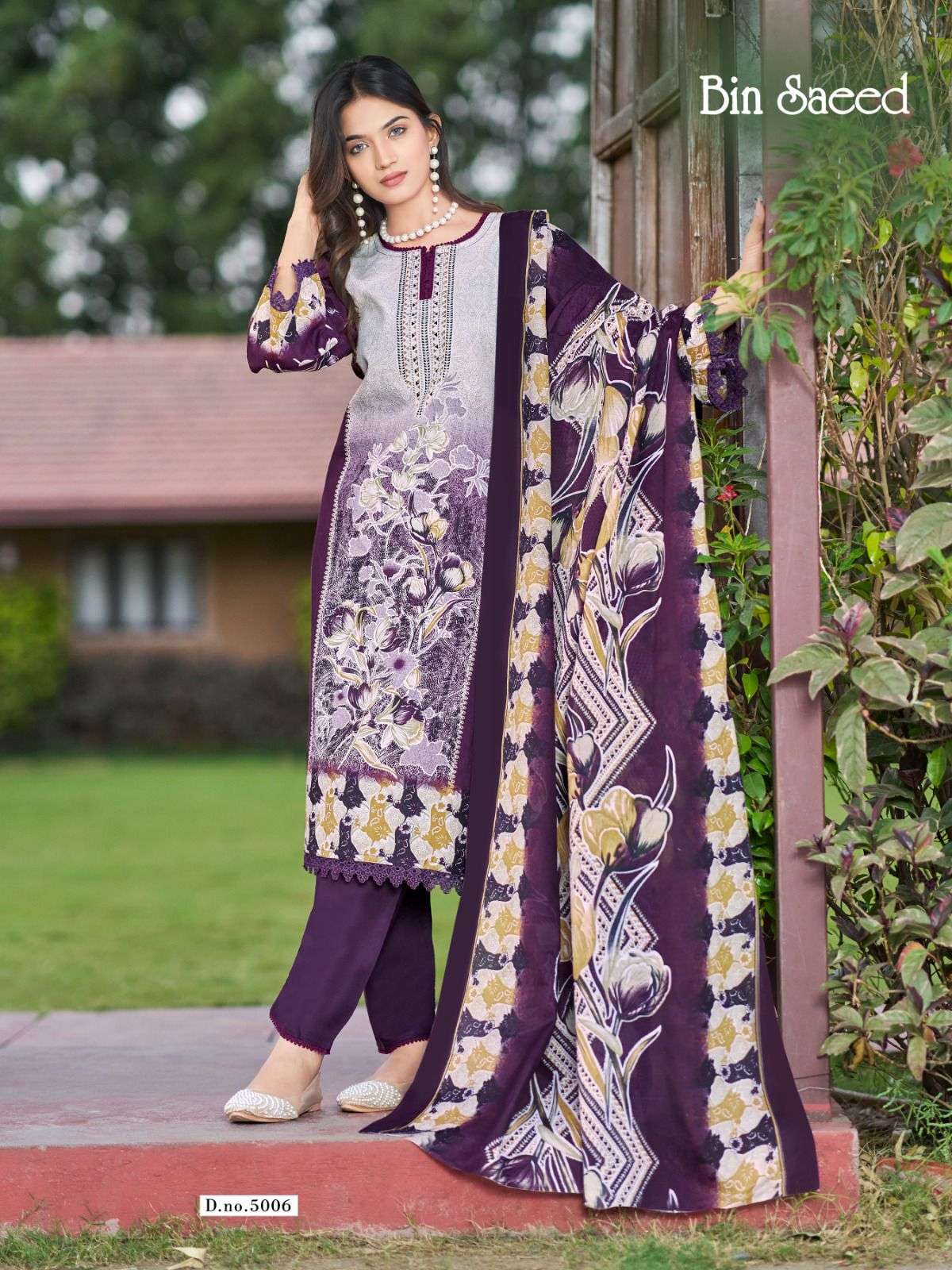 Ganesha Bin Saeed Vol-5 Pakistani Suit Wholesale Catalogue