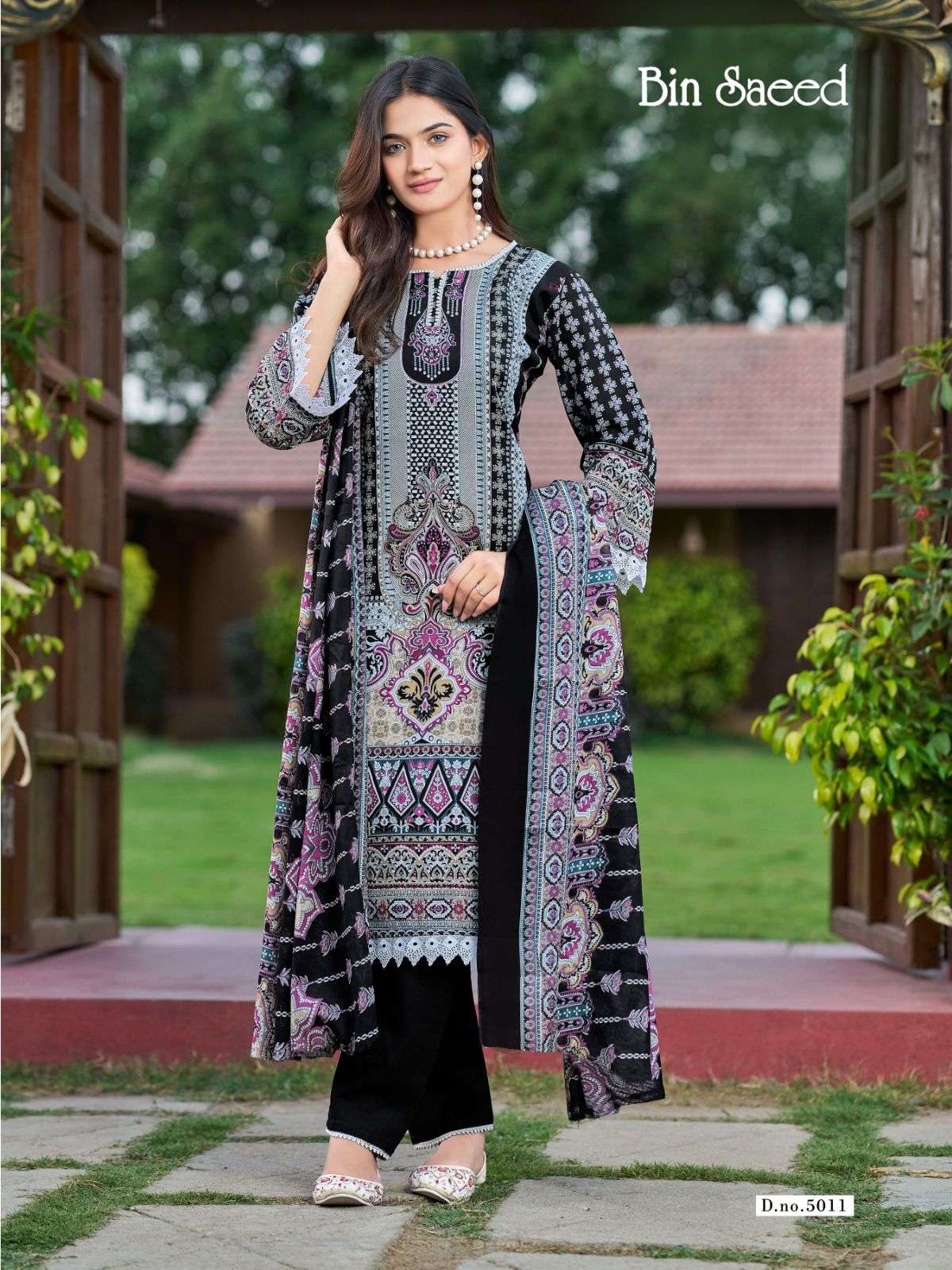 Ganesha Bin Saeed Vol-5 Pakistani Suit Wholesale Catalogue