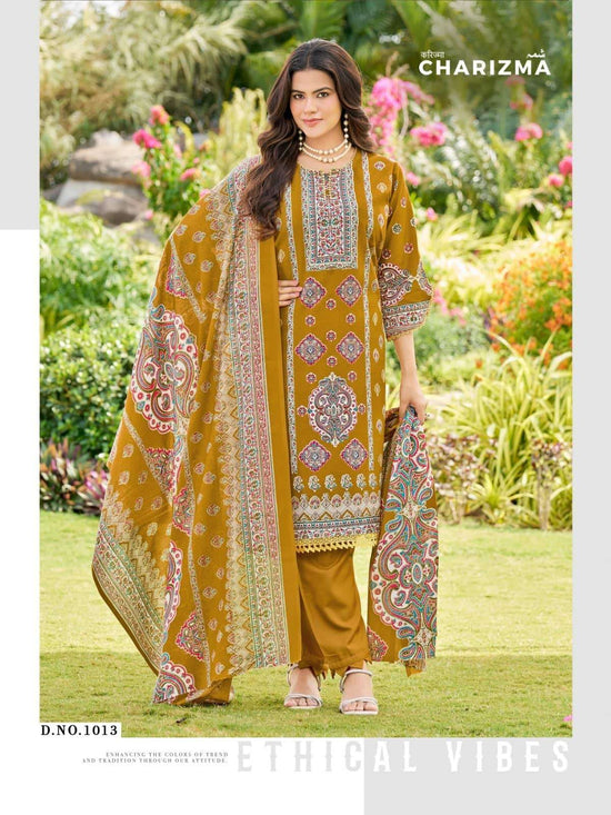 Ganesha Charizma Vol 1 Cotton Pakistani Suit - Amrah Wholesale