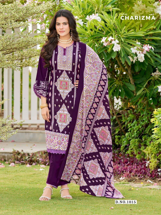 Ganesha Charizma Vol 1 Cotton Pakistani Suit - Amrah Wholesale