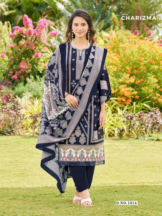 Ganesha Charizma Vol 1 Cotton Pakistani Suit - Amrah Wholesale