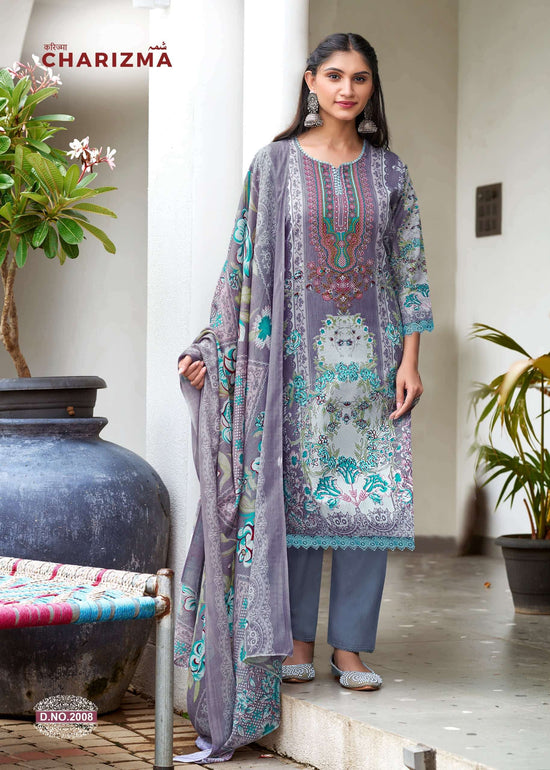 Ganesha Charizma Vol-2 Soft Cotton Printed Pakistani Suit