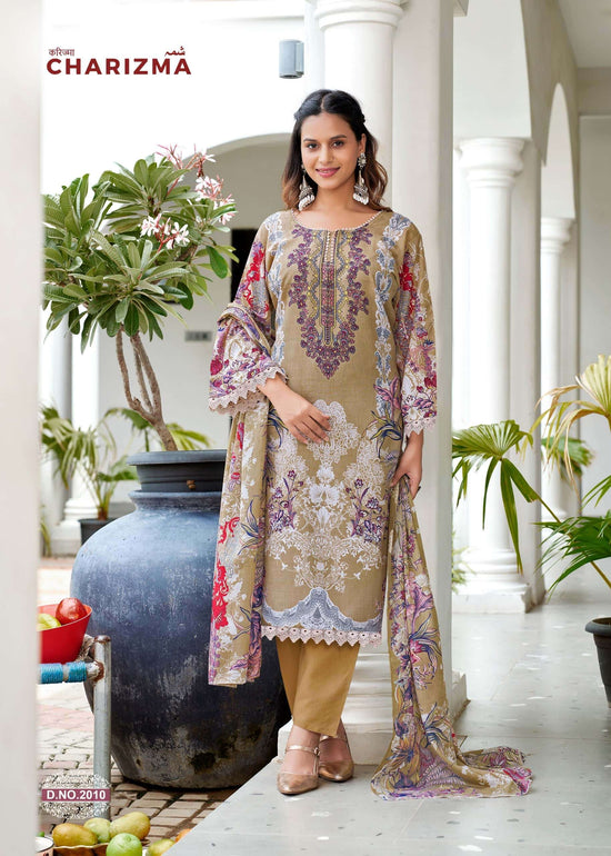 Ganesha Charizma Vol-2 Soft Cotton Printed Pakistani Suit