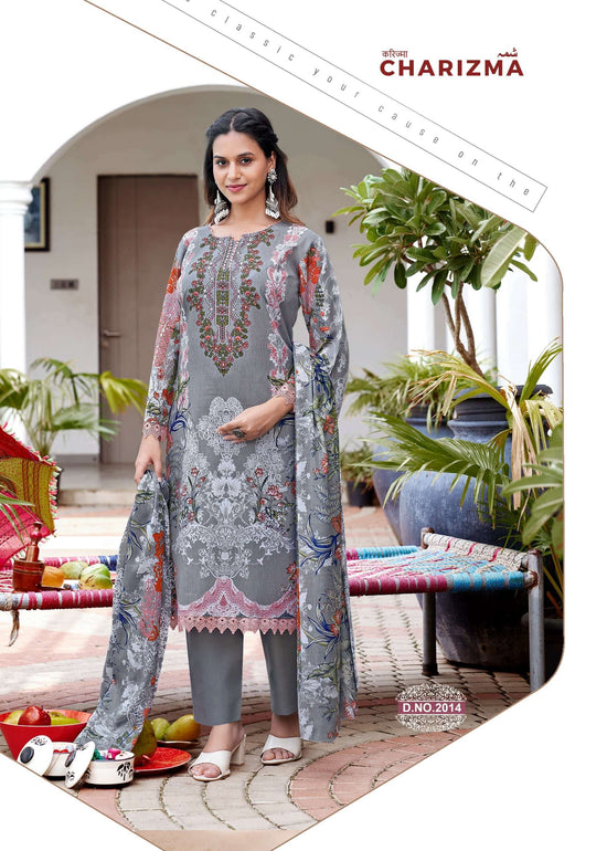 Ganesha Charizma Vol-2 Soft Cotton Printed Pakistani Suit