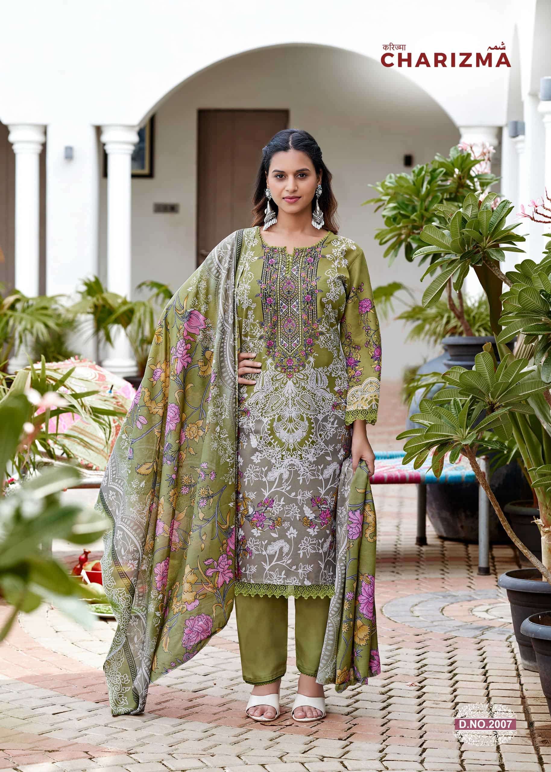 Ganesha Charizma Vol-2 Soft Cotton Printed Pakistani Suit