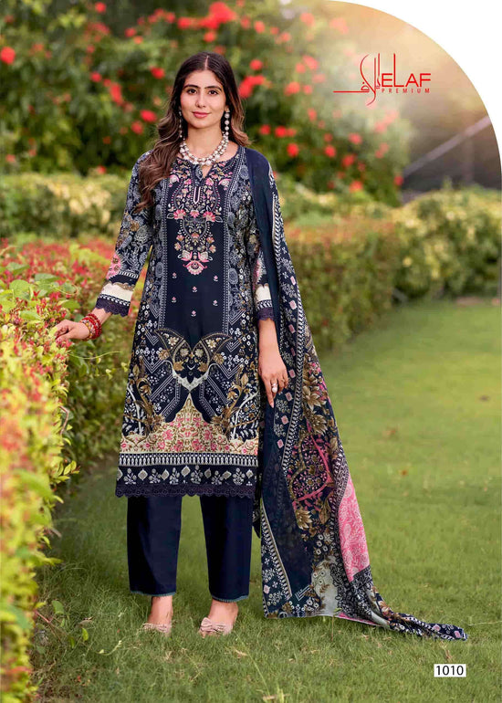 Ganesha Elaf Premium Vol 1 Readymade Karachi Cotton Suit Set