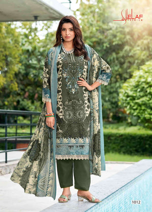 Ganesha Elaf Premium Vol 1 Readymade Karachi Cotton Suit Set