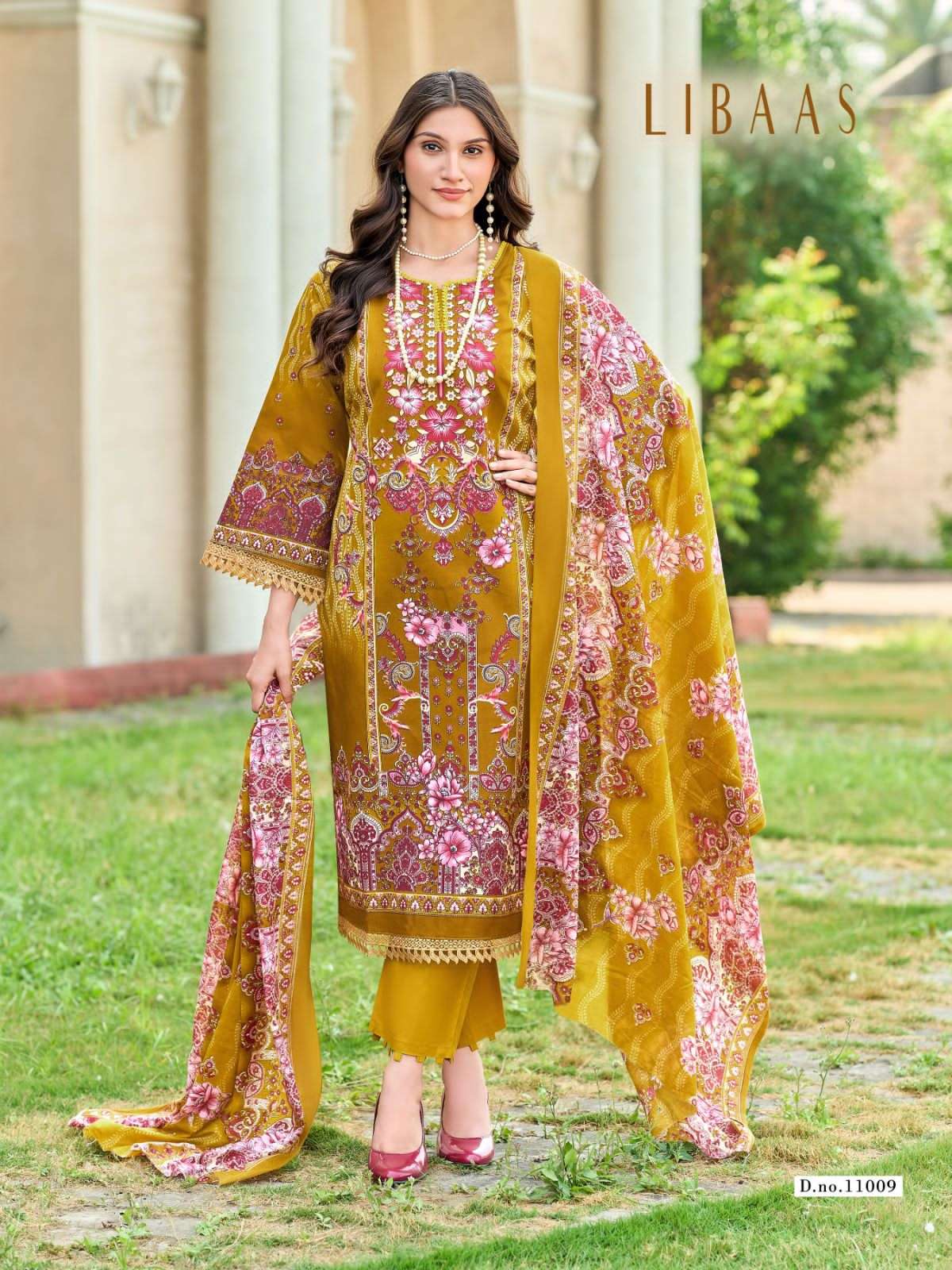 Ganesha Libaas Vol 11 Cotton Pakistani Suit Set - Amrah Wholesale