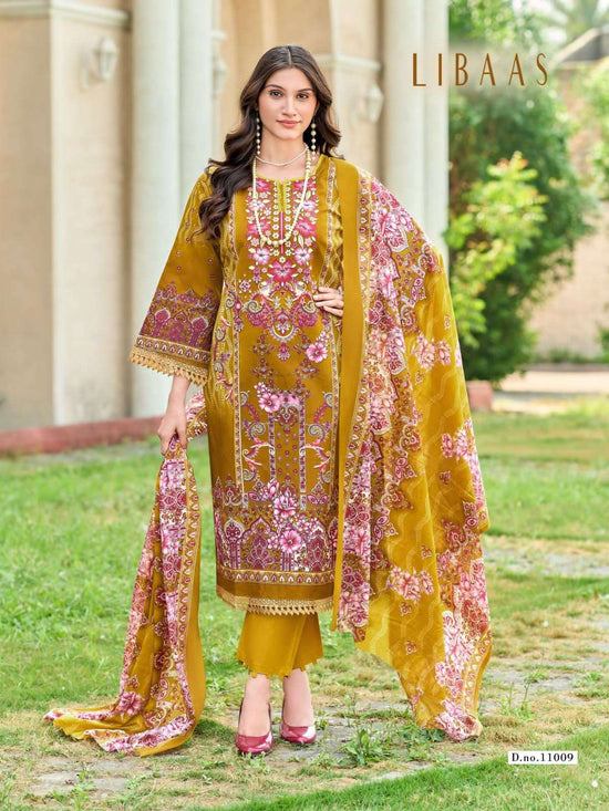 Ganesha Libaas Vol 11 Cotton Pakistani Suit Set - Amrah Wholesale