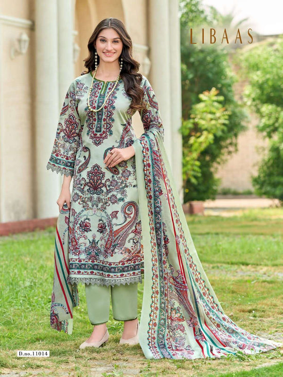 Ganesha Libaas Vol 11 Cotton Pakistani Suit Set - Amrah Wholesale
