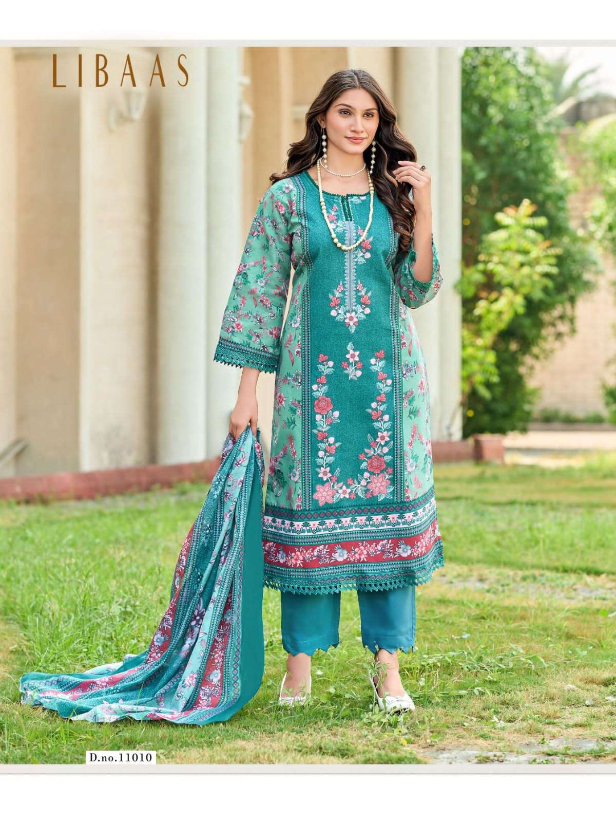 Ganesha Libaas Vol 11 Cotton Pakistani Suit Set - Amrah Wholesale