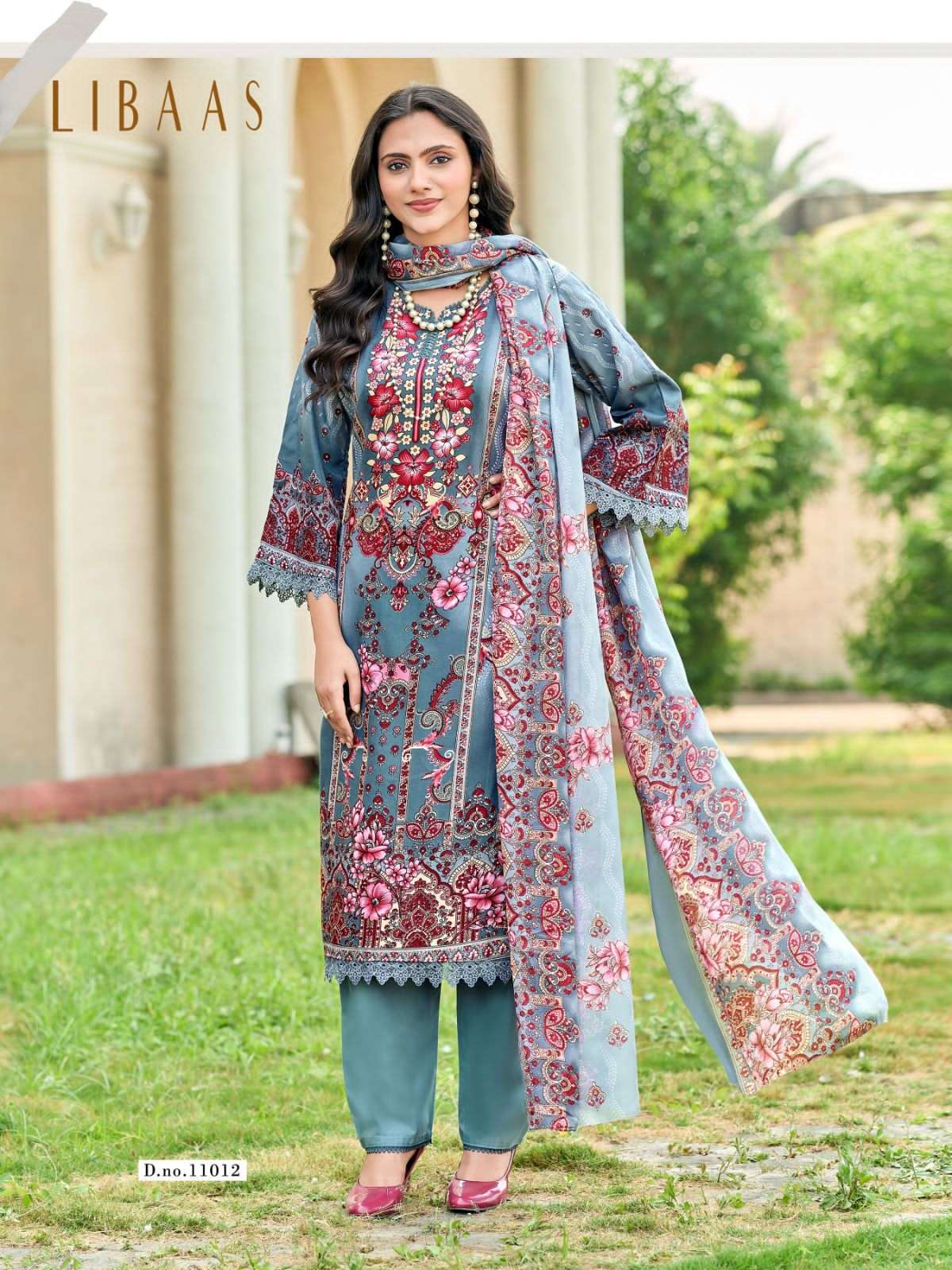 Ganesha Libaas Vol 11 Cotton Pakistani Suit Set - Amrah Wholesale